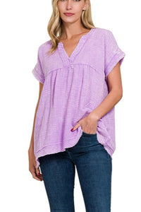 Lilac V-Neck