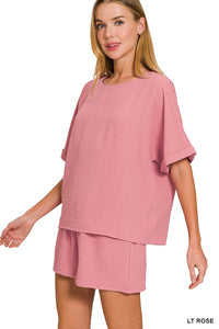 Dusty Rose 2 Piece Set