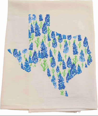 Texas Bluebonnet Cup Towel