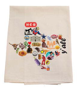 "All Things Texas" Cup Towel