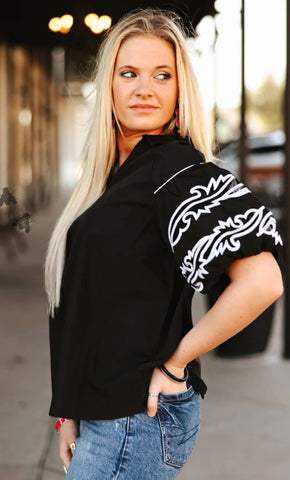 "Sweetwater Stitch" Blouse