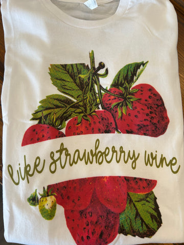 Strawberry Wine Tee
