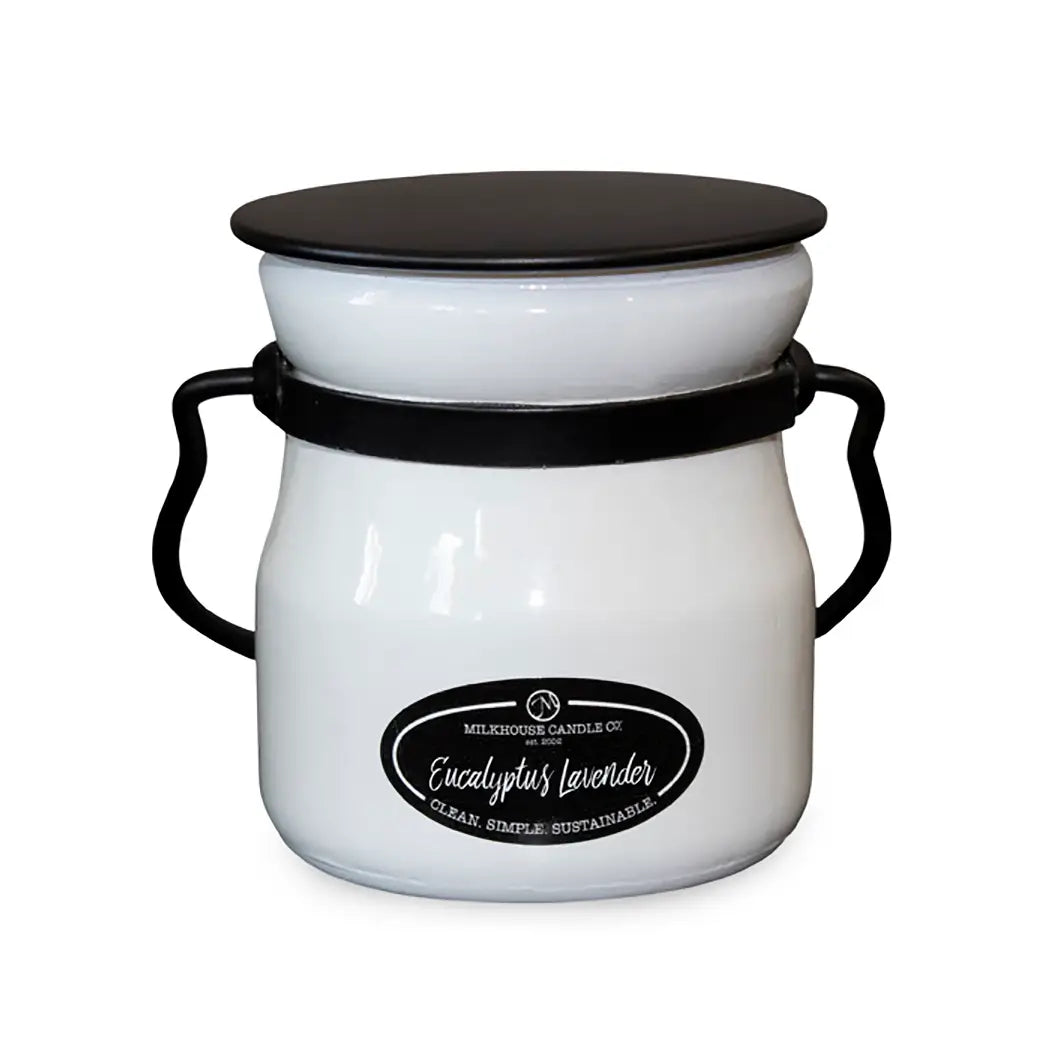 5 OZ. Cream Jar Candle in Eucalyptus Lavender