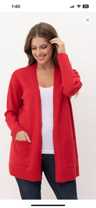 Acrylic Red Sweater
