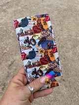 Cowboy Collage Tall Can Koozie