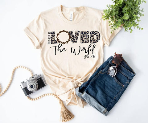 "For God So Loved the World" Tee