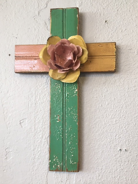 Pastel Wooden Cross